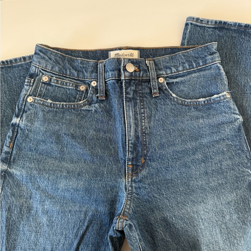 Madewell Blue Denim Jeans